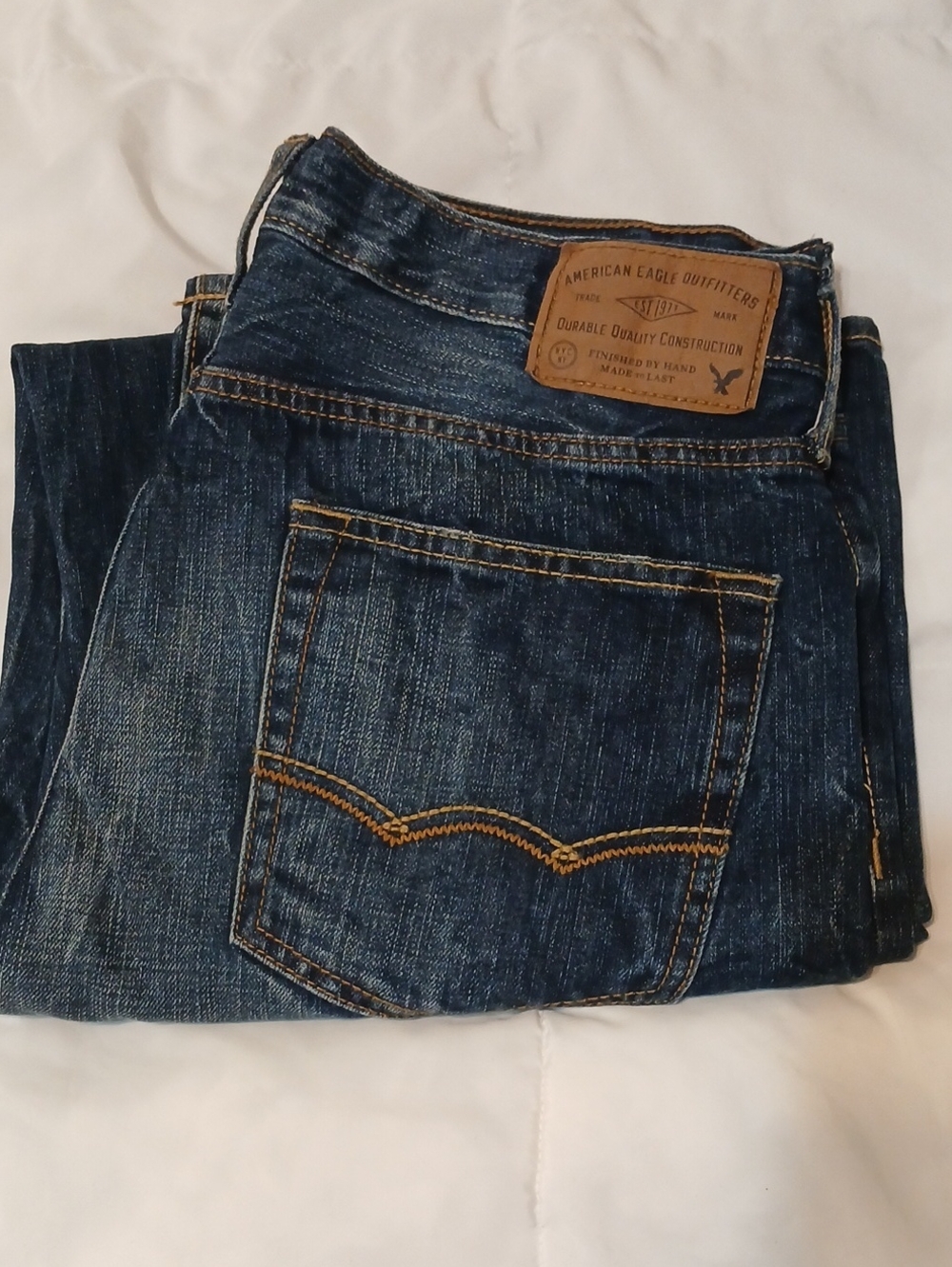American Eagle Outfitters Men's Straight Jeans - 32x32